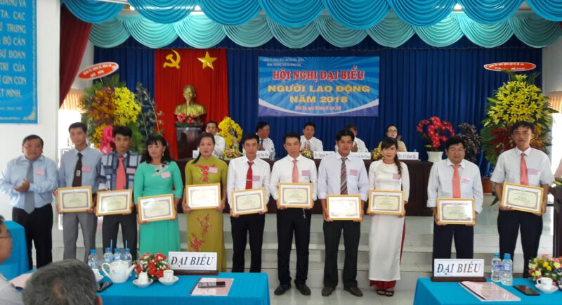 Nông Trường Cao Su Minh Tân Tổ Chức Hội Nghị Người Lao Động Năm 2018