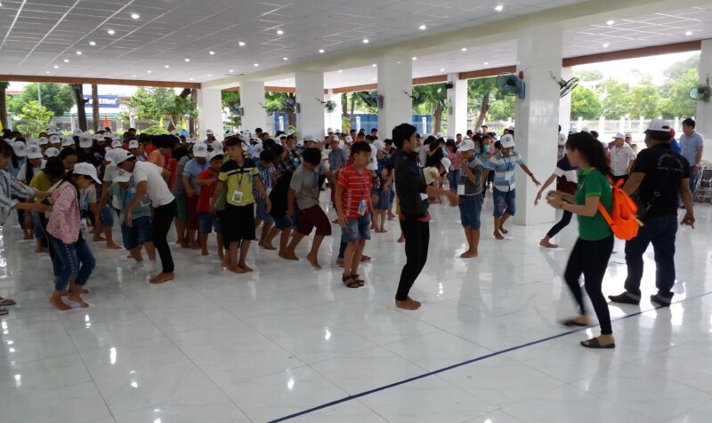 200 thiếu nhi học sinh tham gia Trại hè Hoa Phượng đỏ lần thứ XVIII năm 2018