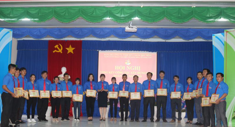 Đoàn Thanh niên Nông trường cao su Minh Thạnh phối hợp với các bộ phận chuyên môn tổ chức Hội nghị gặp gỡ người lao động lần thứ I - năm 2019