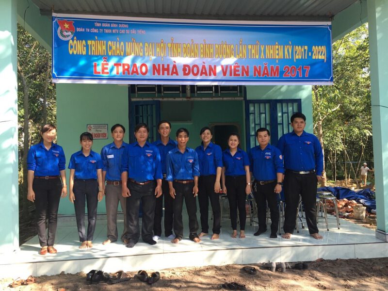 Đoàn Thanh niên Nông trường cao su Long Tân: Chung tay xây dựng Nông thôn mới
