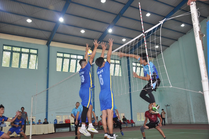 Khai mạc giải bóng chuyền nam truyền thống Cao su Dầu Tiếng năm 2019