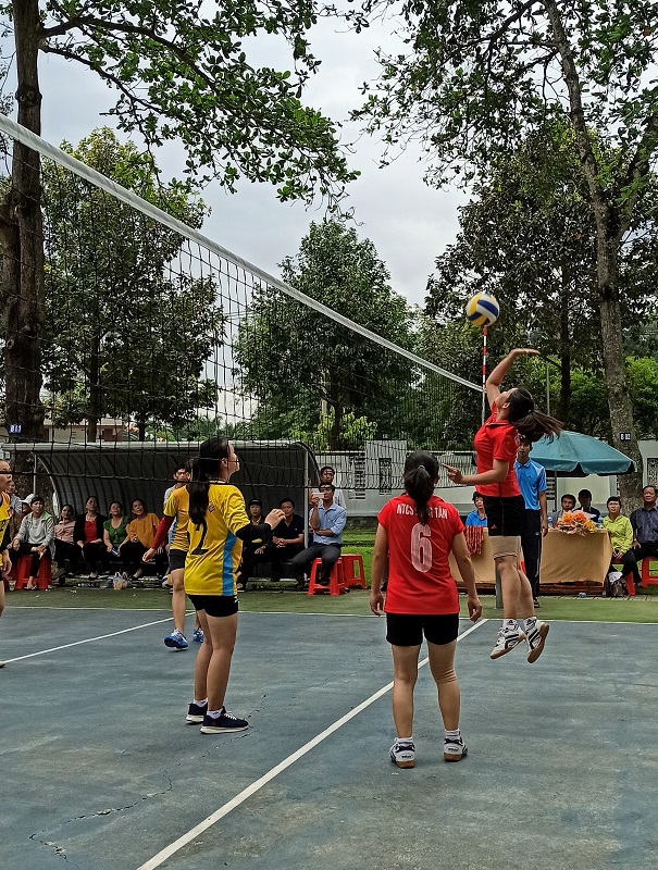 Chung kết bóng chuyền nữ công nhân lao động Cao su Dầu Tiếng năm 2019