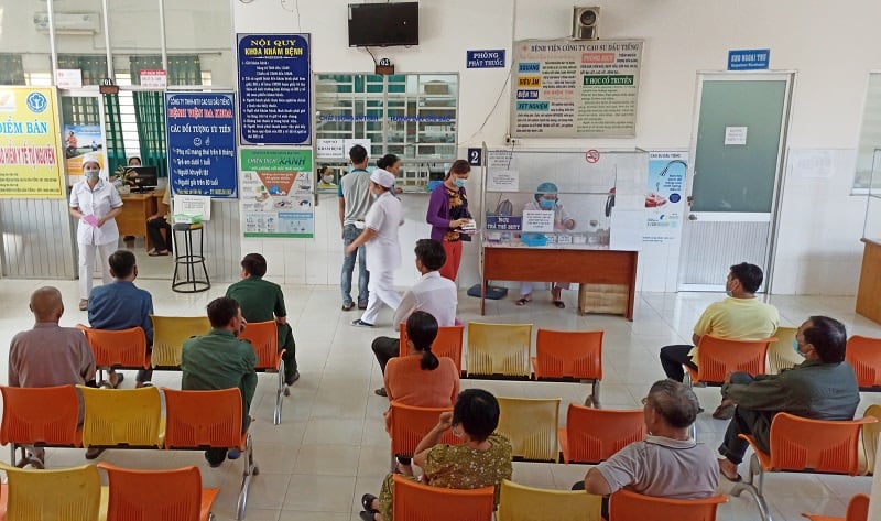Bệnh viện Đa khoa Cao Su Dầu Tiếng tăng cường và nâng cao công tác chăm sóc sức khỏe