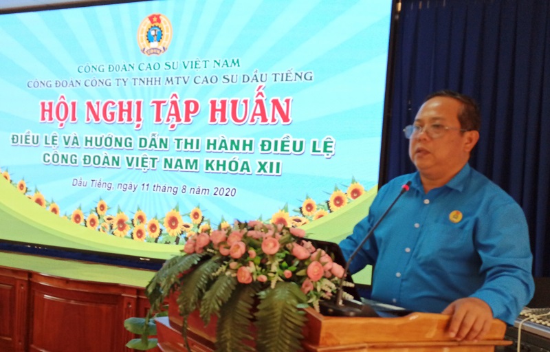 Công đoàn Công ty tập huấn Điều lệ và Hướng dẫn thi hành Điều lệ Công đoàn Việt Nam khóa XII