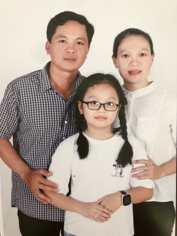 Gia đình công nhân viên chức lao động tiêu biểu Lê Thị Hồng Ánh