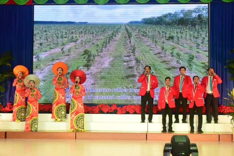 Công ty Cao su Dầu Tiếng đạt giải ba liên hoan “Tuyên truyền Ca khúc Ngành Cao su Việt Nam” năm 2021