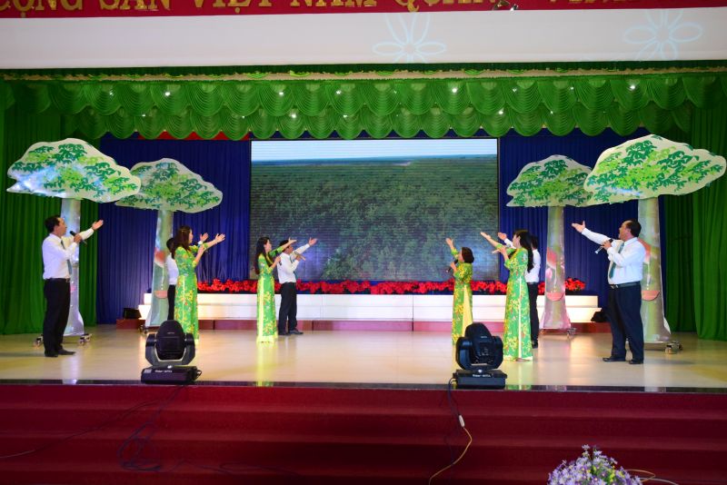 Công ty Cao su Dầu Tiếng đạt giải ba liên hoan “Tuyên truyền Ca khúc Ngành Cao su Việt Nam” năm 2021