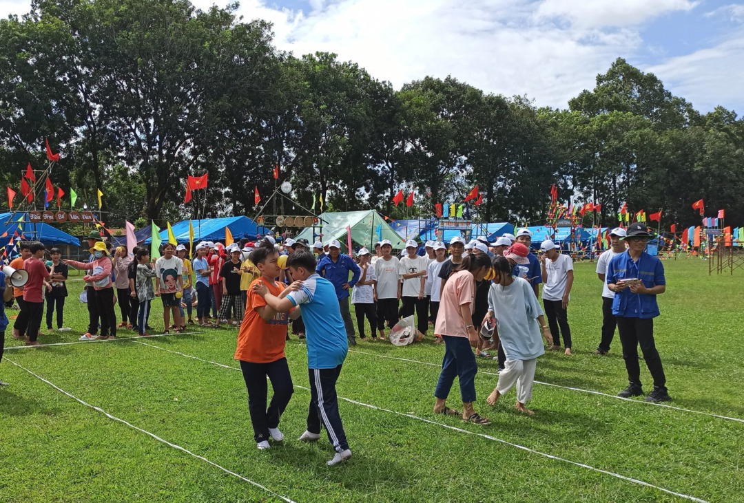 Cao su Dầu Tiếng tổ chức trại hè “Hoa phượng đỏ” lần thứ 20 năm 2022