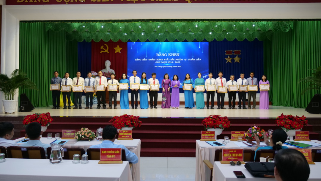Đảng bộ Công ty TNHH MTV Cao su Dầu Tiếng Sơ kết thực hiện Nghị quyết Đại hội giữa nhiệm kỳ 2020 – 2025