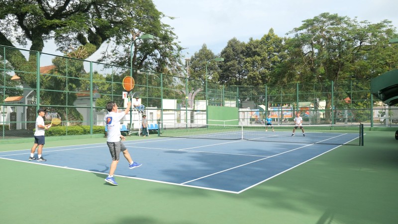 Giải quần vợt giao hữu Khối thi đua các đơn vị Trung ương trên địa bàn tỉnh Bình Dương và Doanh nghiệp thuộc ngành dọc