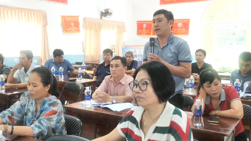 Nông trường Cao su Thanh An đối thoại với người lao động lần 2 năm 2024